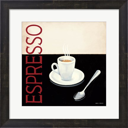 Framed Cafe Moderne IV Print