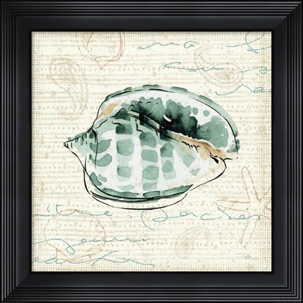 Framed Ocean Prints I Print