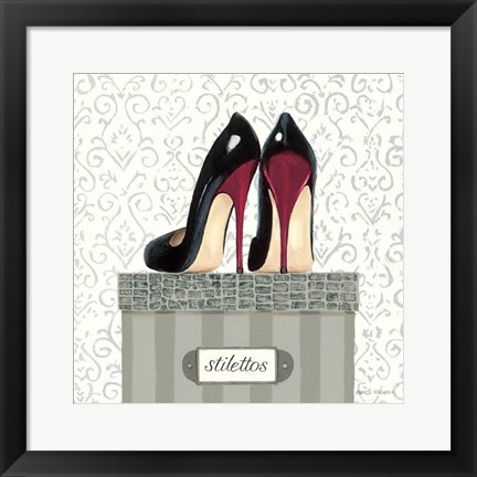 Framed Tres Chic Square IV Print