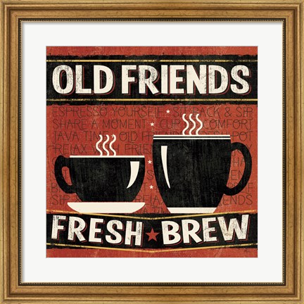 Framed Coffee Roasters IV Print