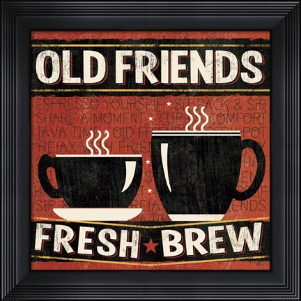 Framed Coffee Roasters IV Print