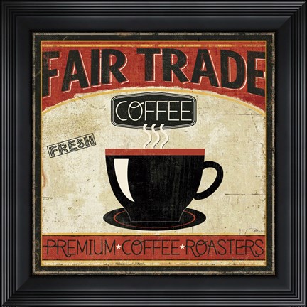 Framed Coffee Roasters I Print