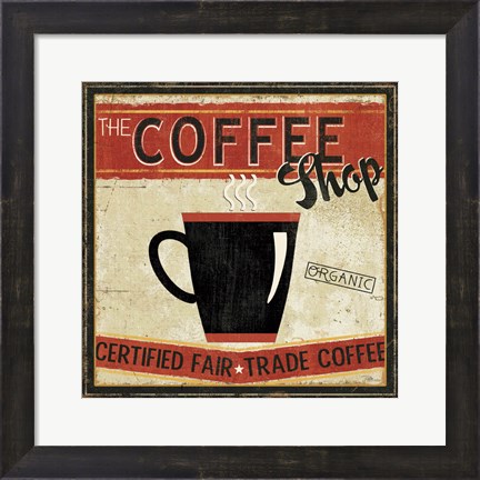 Framed Coffee Roasters II Print