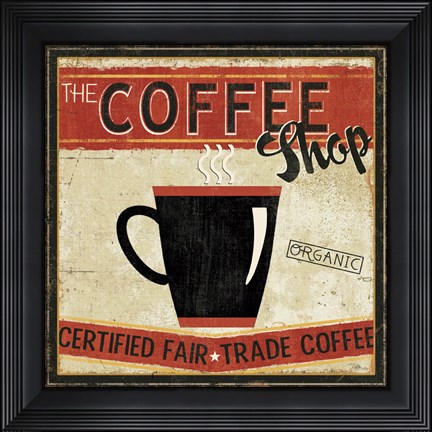 Framed Coffee Roasters II Print