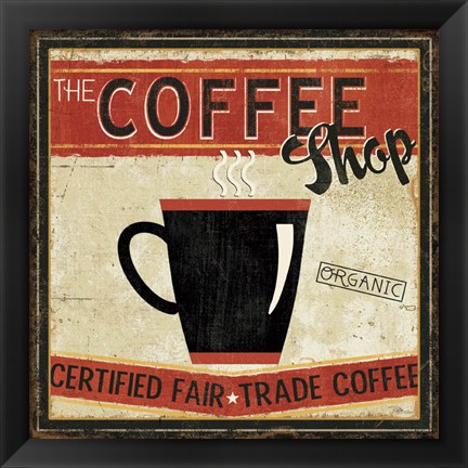 Framed Coffee Roasters II Print