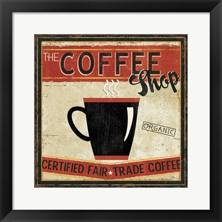 Framed Coffee Roasters II Print
