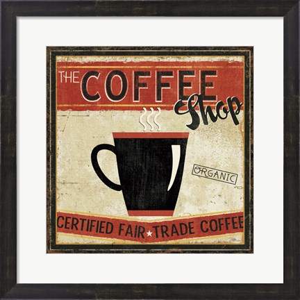 Framed Coffee Roasters II Print