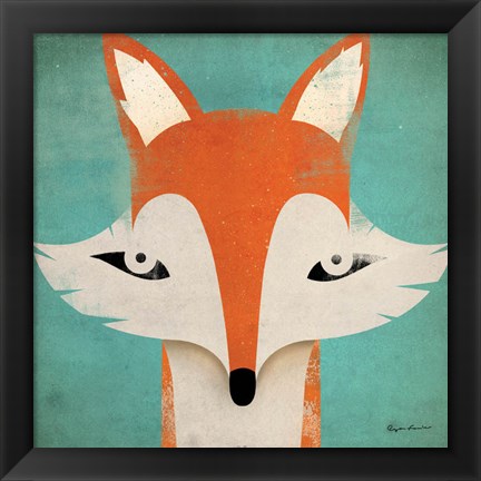 Framed Fox Print