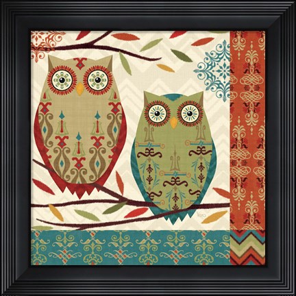 Framed Hoot II Print