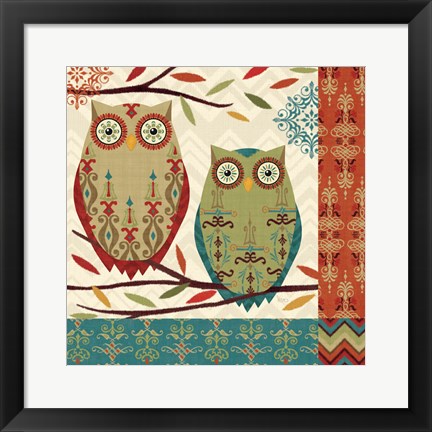 Framed Hoot II Print