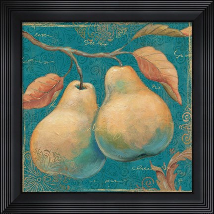Framed Lovely Fruits I Print