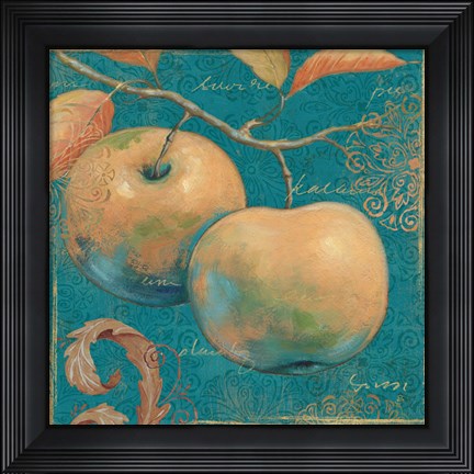 Framed Lovely Fruits II Print