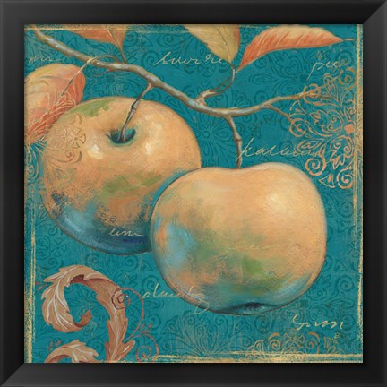 Framed Lovely Fruits II Print