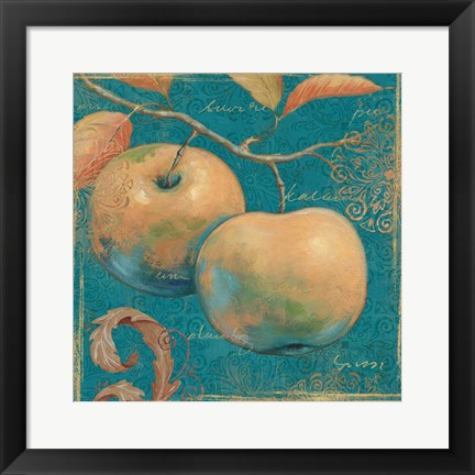 Framed Lovely Fruits II Print