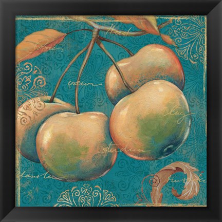 Framed Lovely Fruits III Print