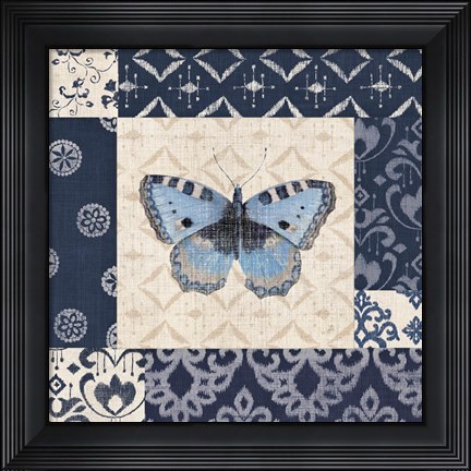 Framed Indigo Nature II Print