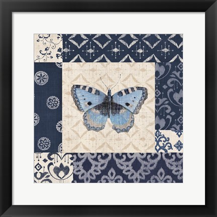 Framed Indigo Nature II Print