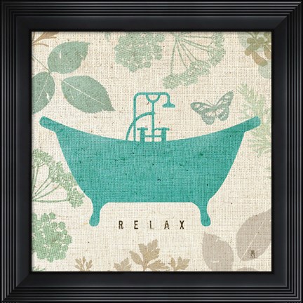 Framed Forest Bath II Print