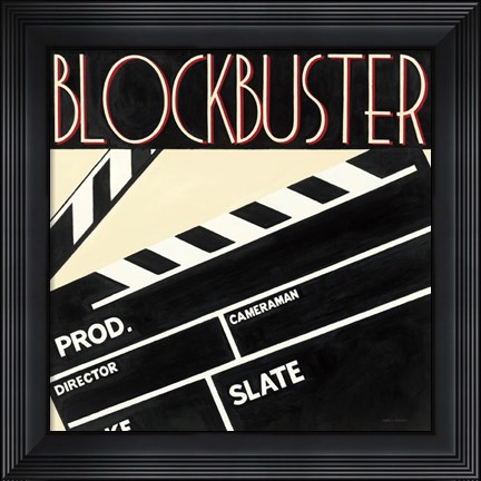Framed Blockbuster Print