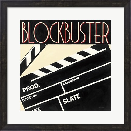 Framed Blockbuster Print
