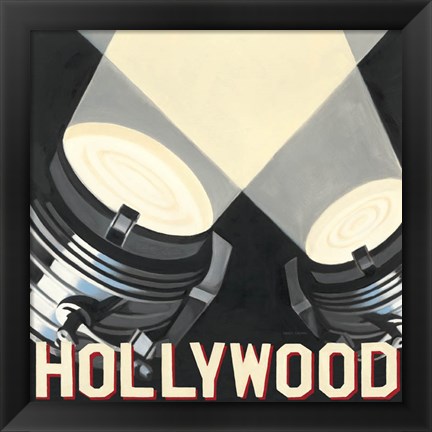 Framed Hollywood Print