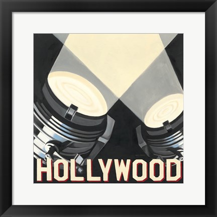 Framed Hollywood Print