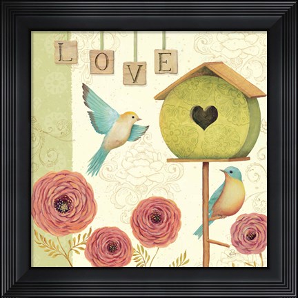 Framed Welcome Home II Print