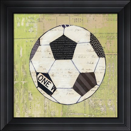Framed Play Ball III Print