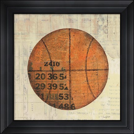 Framed Play Ball IV Print