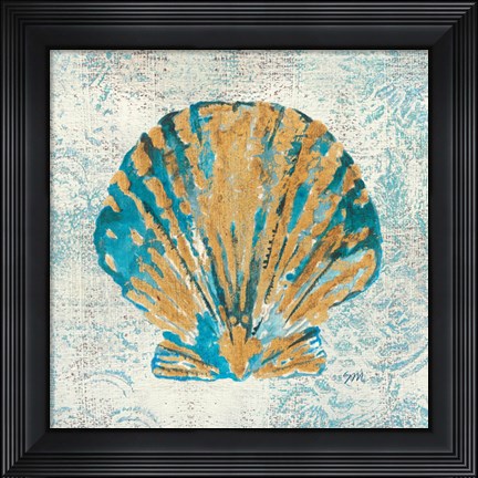 Framed Coastal Beauty IV Print