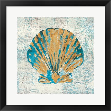 Framed Coastal Beauty IV Print