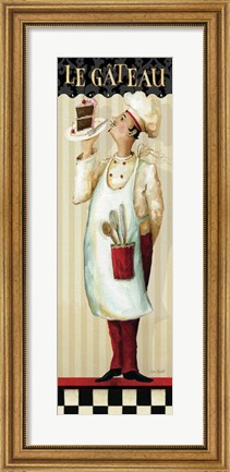 Framed Chef&#39;s Masterpiece IV Panel Print