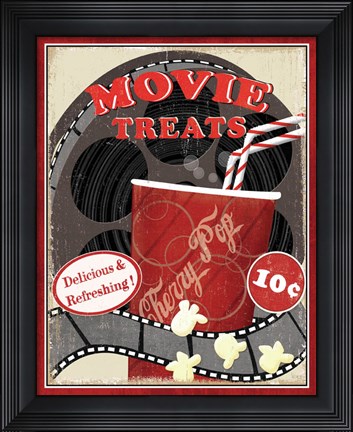 Framed At the Movies II Print