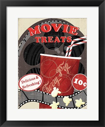 Framed At the Movies II Print