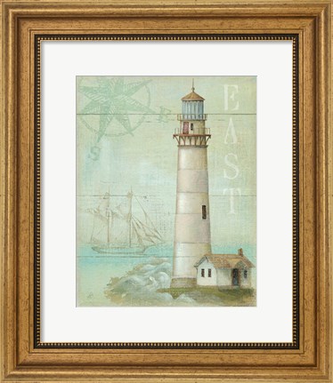Framed East Coastal Light Print