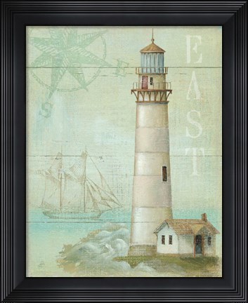 Framed East Coastal Light Print