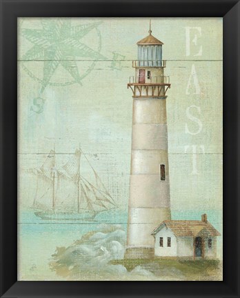 Framed East Coastal Light Print