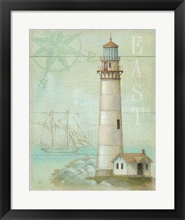 Framed East Coastal Light Print