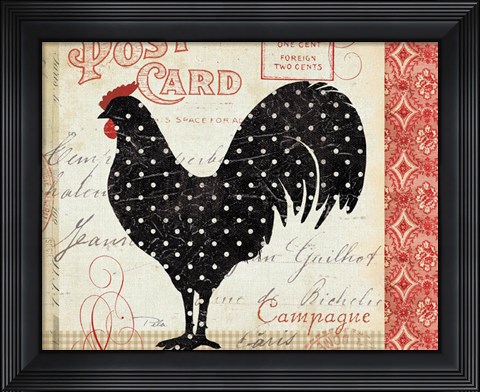 Framed Campagne II Print