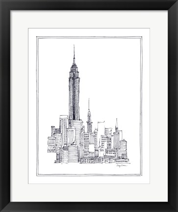 Framed Empire State Print