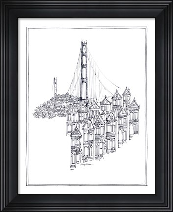 Framed Golden Gate Print