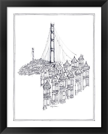 Framed Golden Gate Print