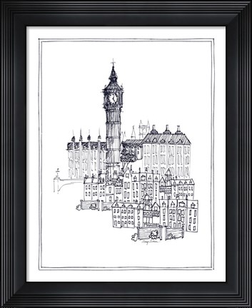 Framed Big Ben Print