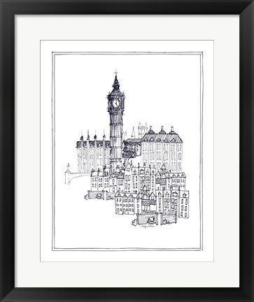 Framed Big Ben Print