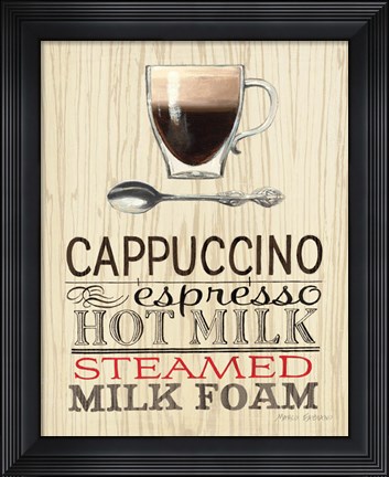 Framed Cappucino Print