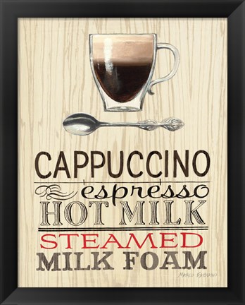 Framed Cappucino Print