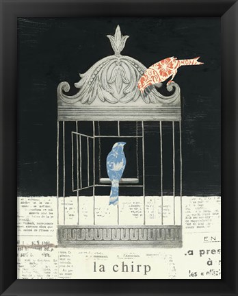 Framed La Chirp Print