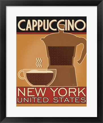 Framed Deco Coffee IV Print