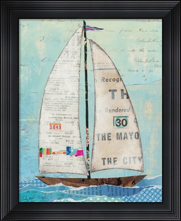 Framed At the Regatta III Print