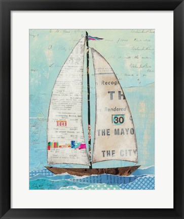 Framed At the Regatta III Print
